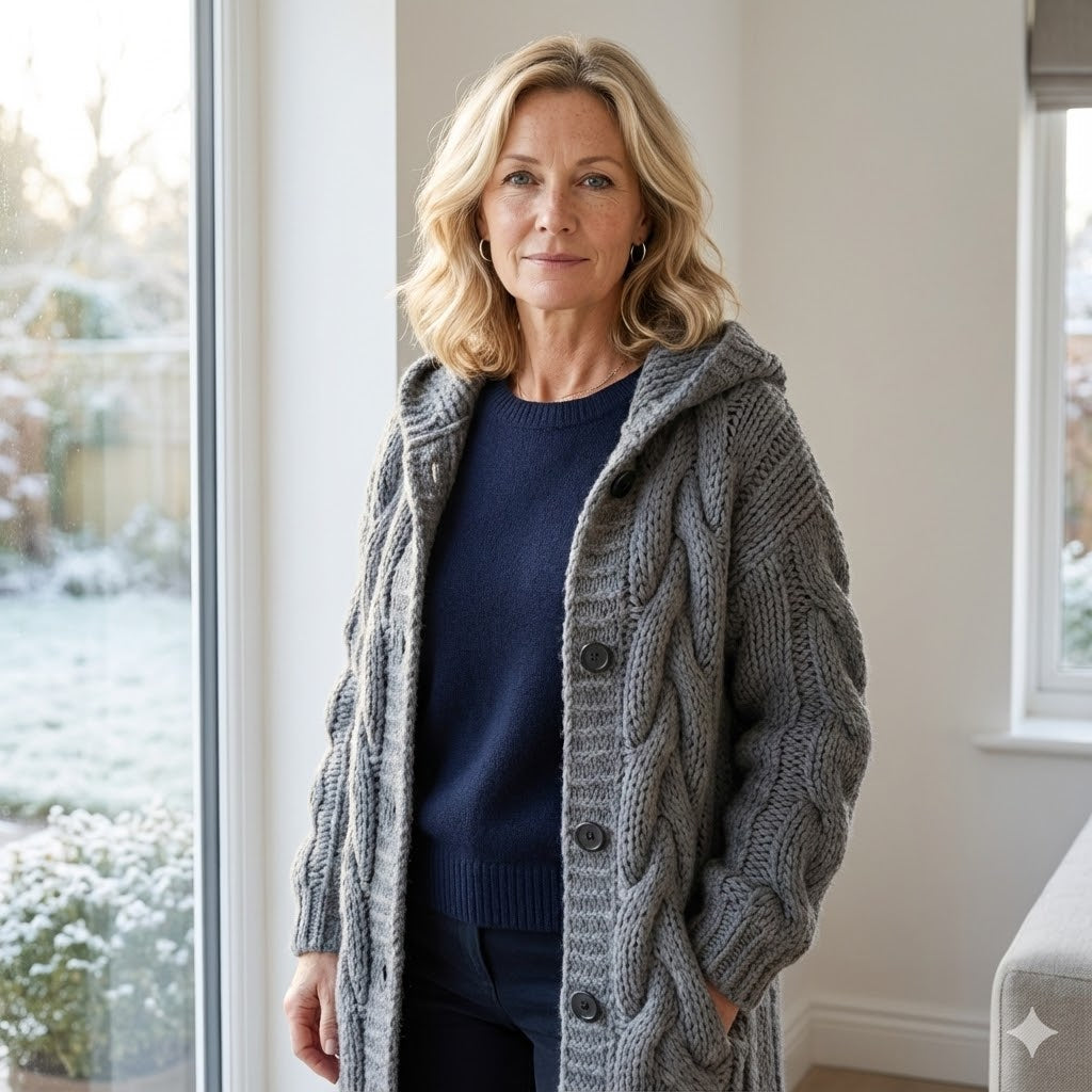 Karina | Premium Comfort Long Knit Coat