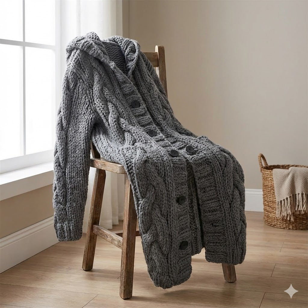 Karina | Premium Comfort Long Knit Coat