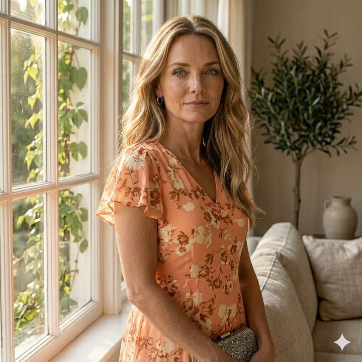 ELLIE – FLORAL MAXI DRESS