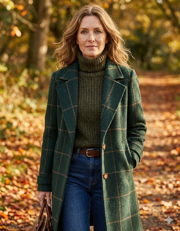 Cambridge Wool™  Check Coat