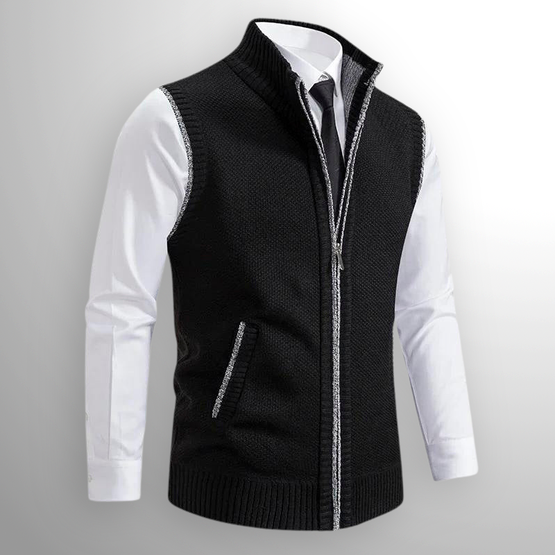 Harrison | Full-Zip Sweater Vest